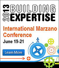 Marzano Conference 2013 Information